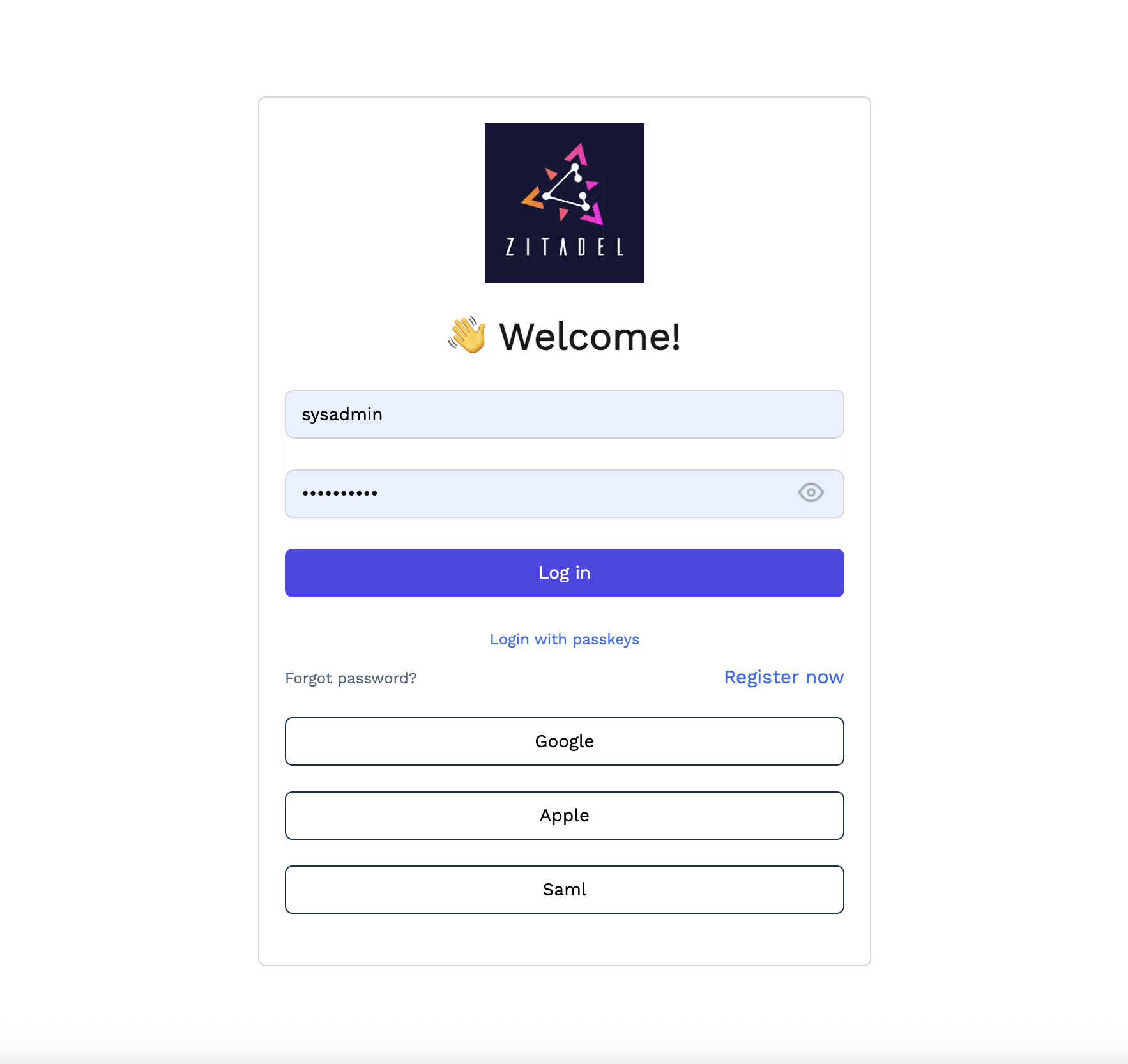 Login UI