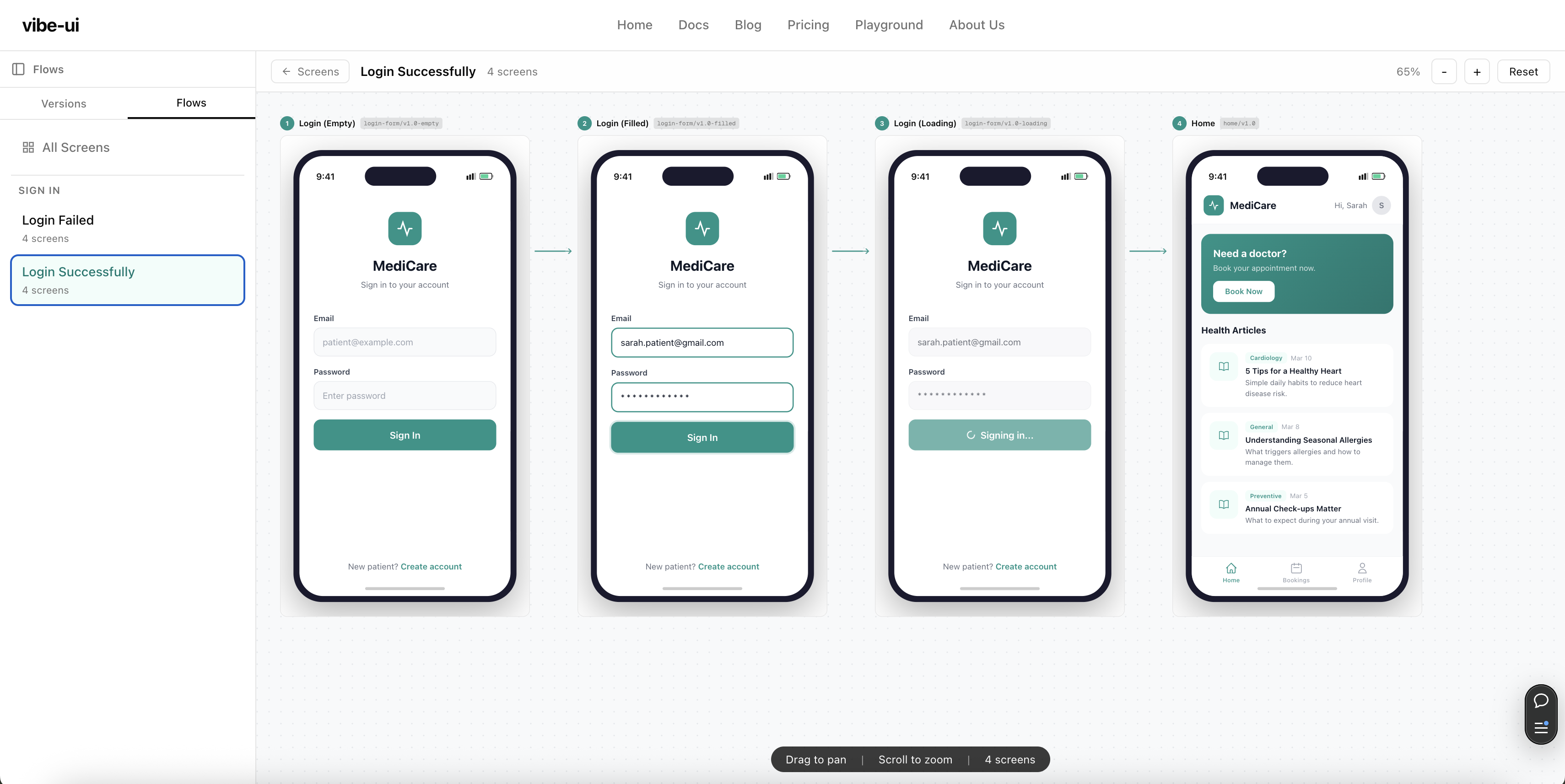 Vibe UI